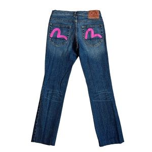 Y2K Low Rise Evisu Jeans